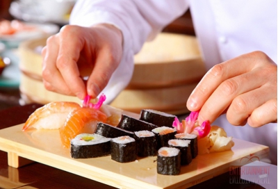 Мастер-класс по приготовлению суши